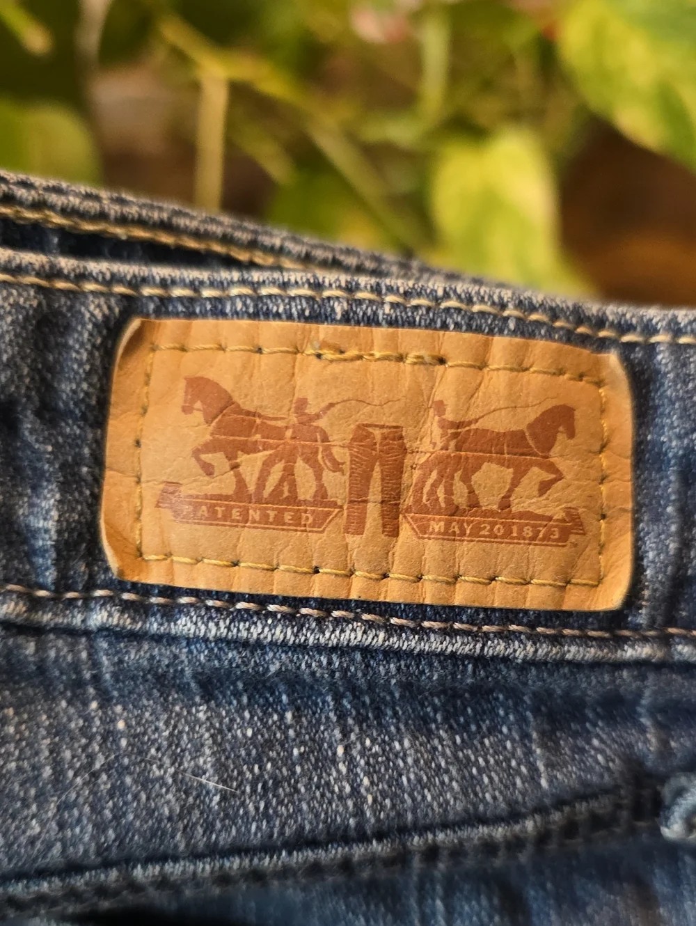 Levi's Blue Denim Jeans - Bootcut